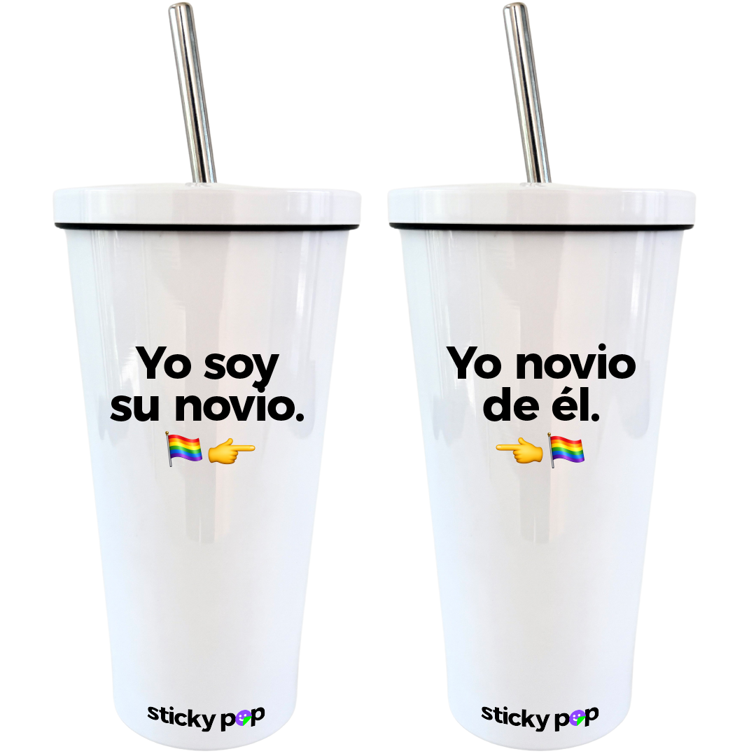 Sticky Cup LGBTIQ+ Pareja gay