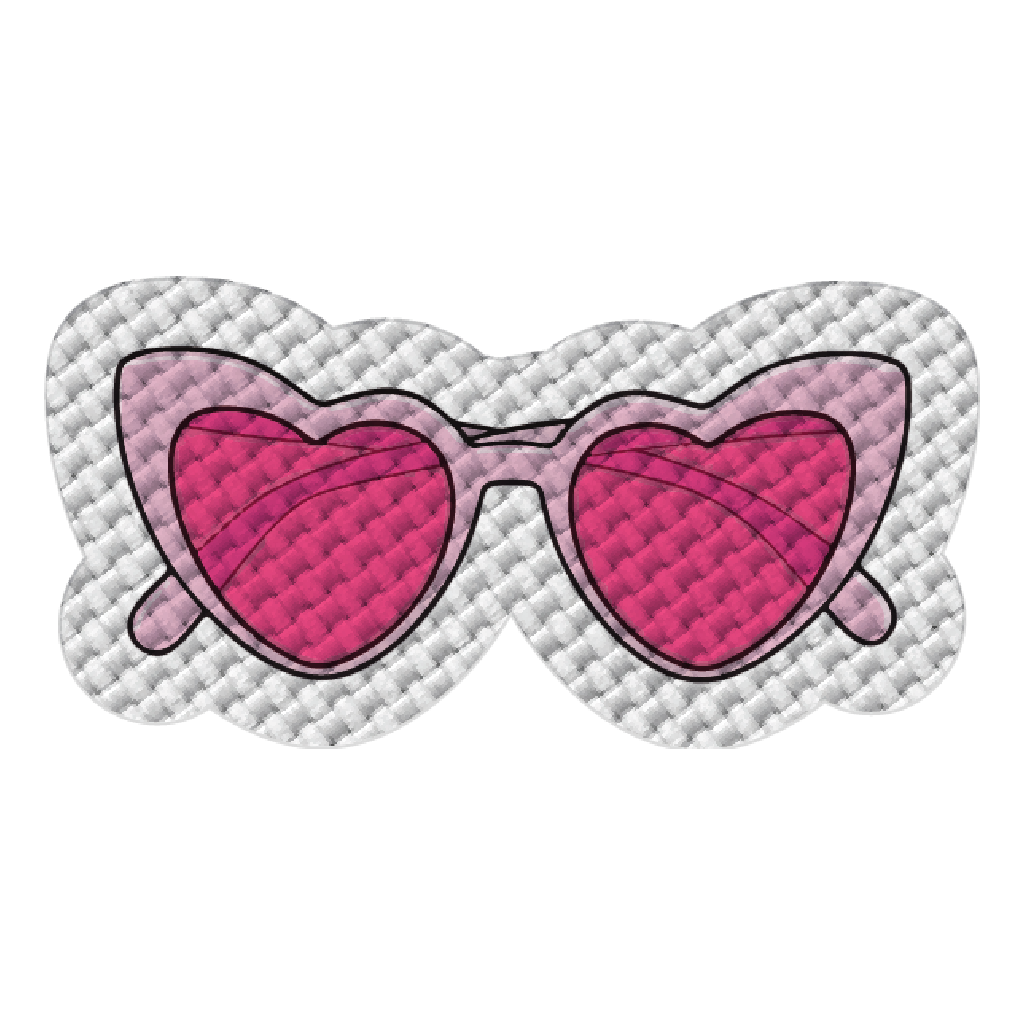 Girlie gafas de corazón