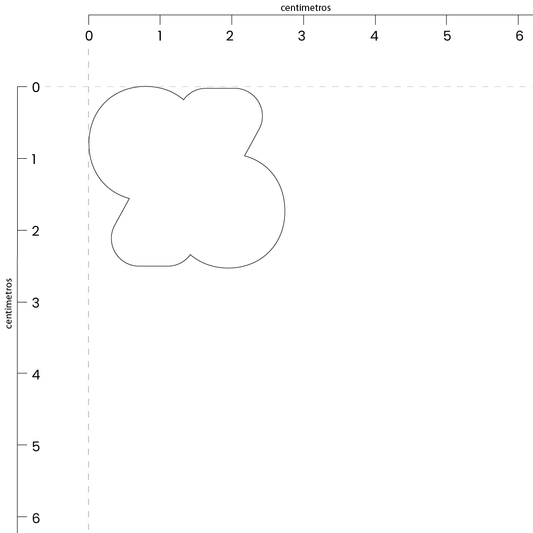 Signo de porcentaje (2.5 x 2.5 cm)