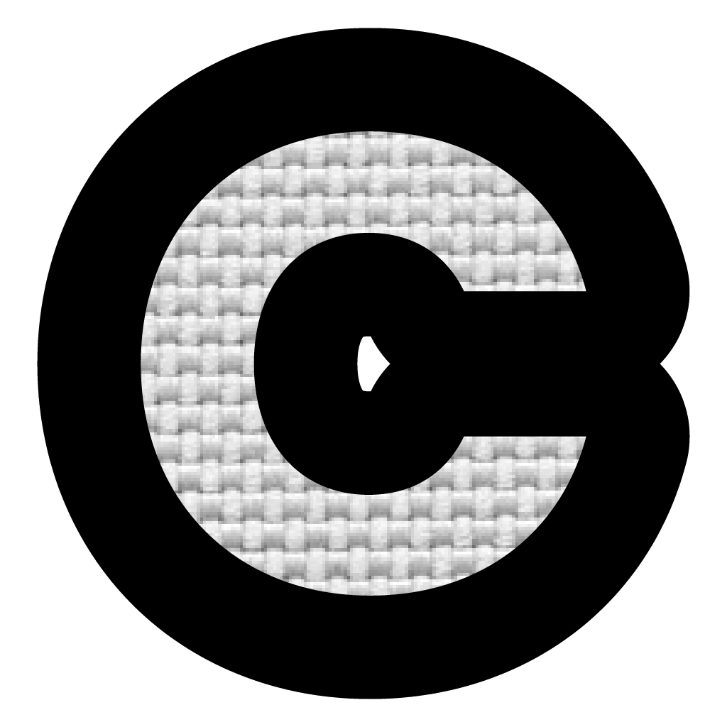 Letra C (2.5x2.5 cm)