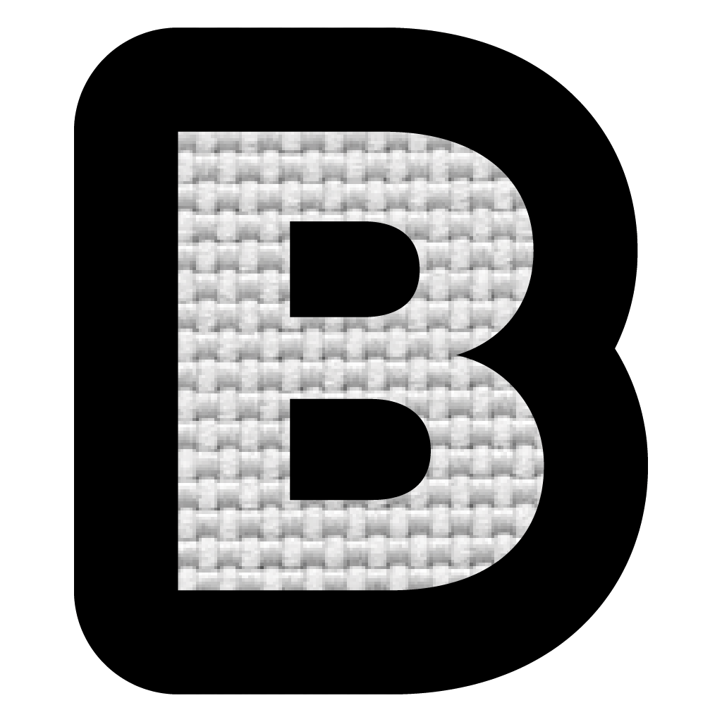 Letra B (2.5x2 cm)