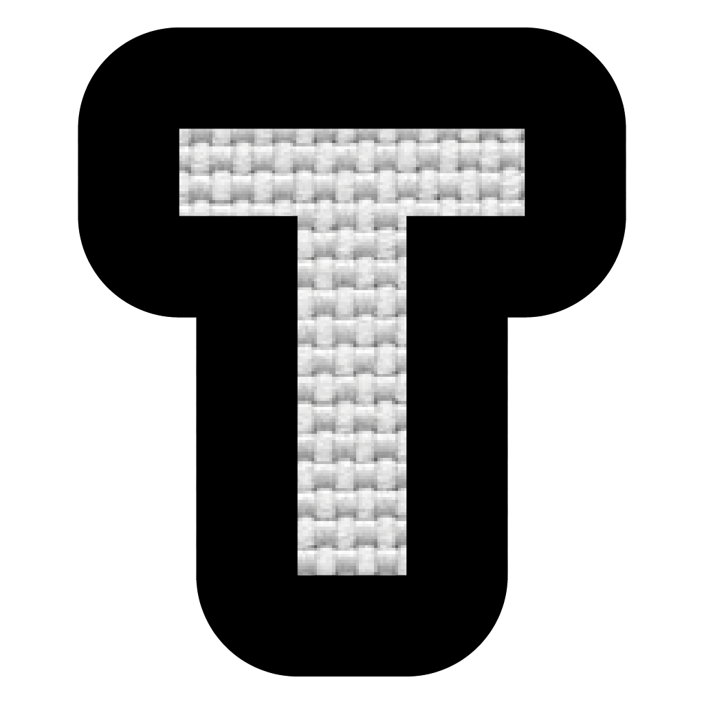 Letra T (2.5x2 cm)