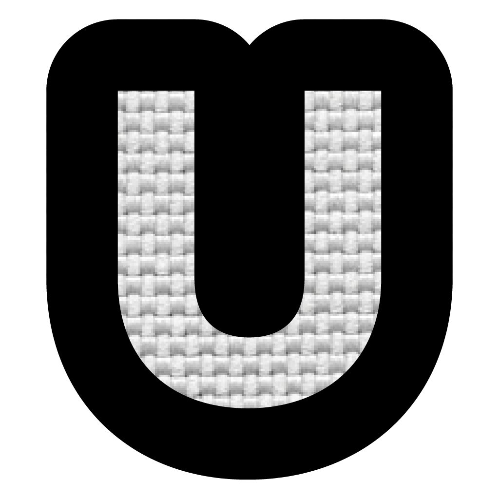 Letra U (2.5x2.5)