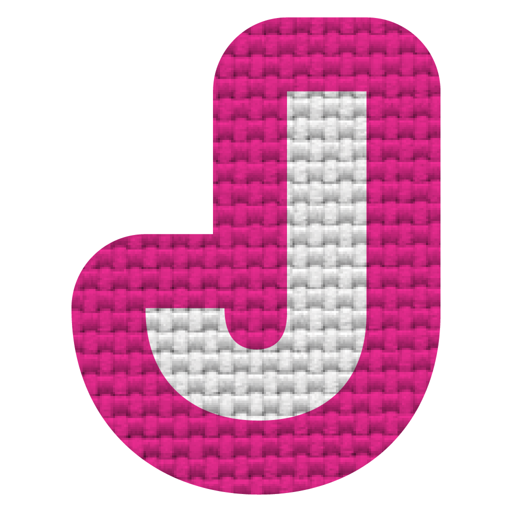Letra J (2.5x2 cm)