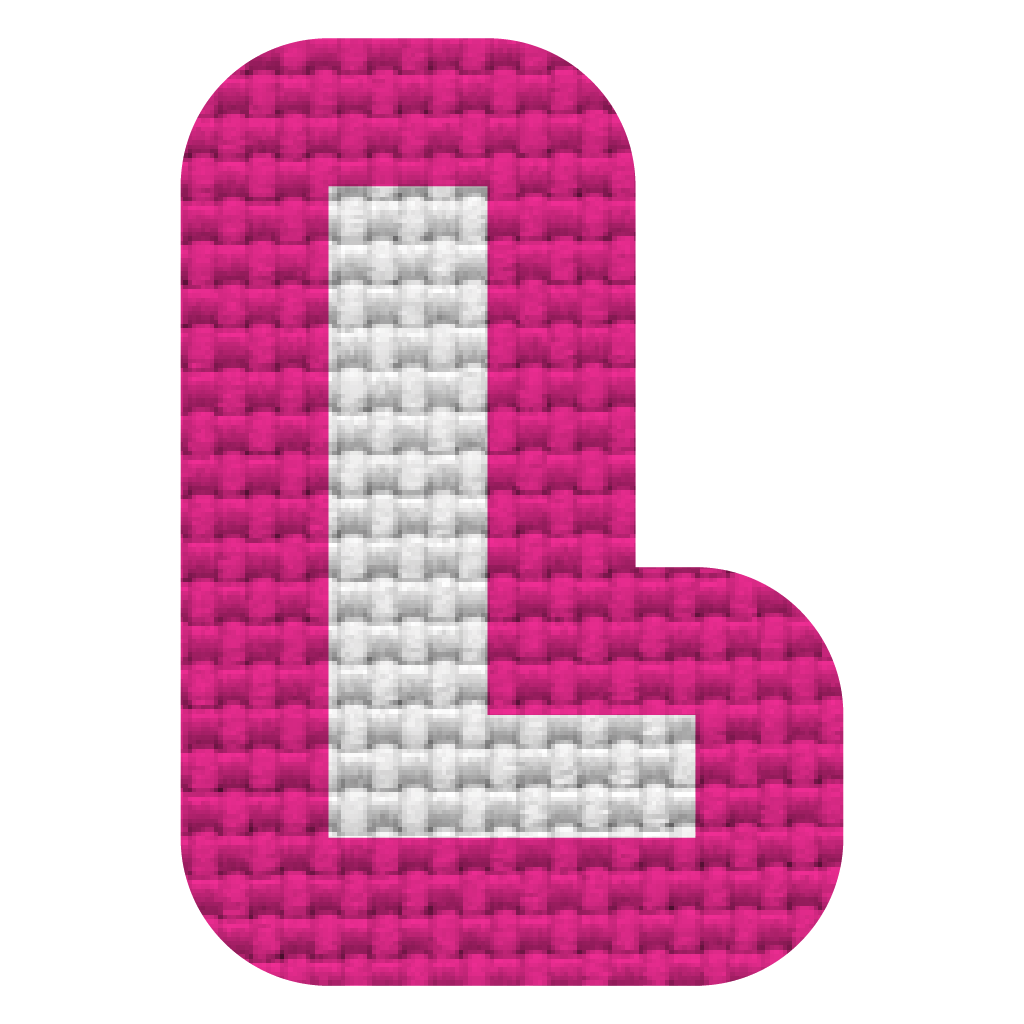 Letra L (2.5x2 cm)
