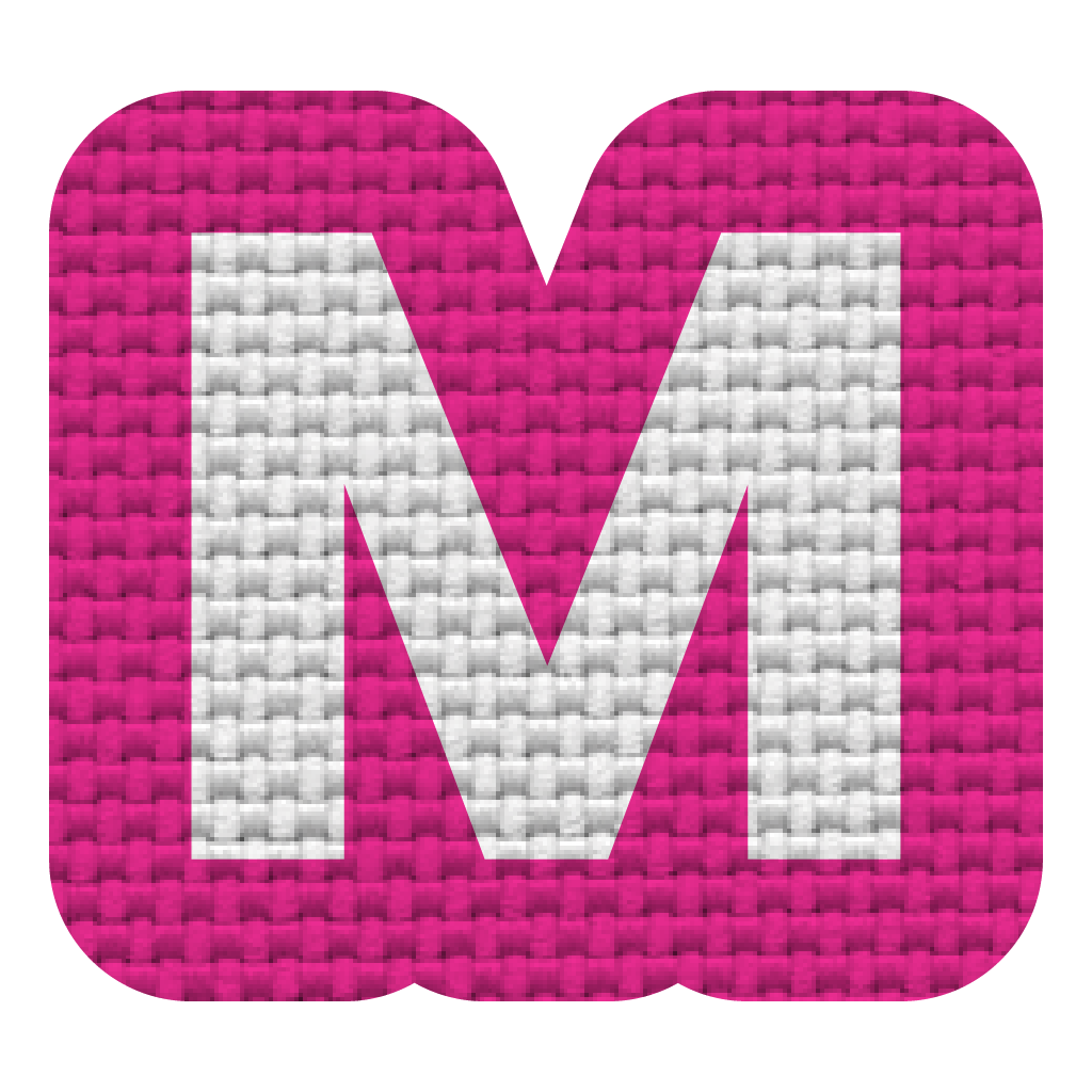 Letra M (2.5x3 cm)