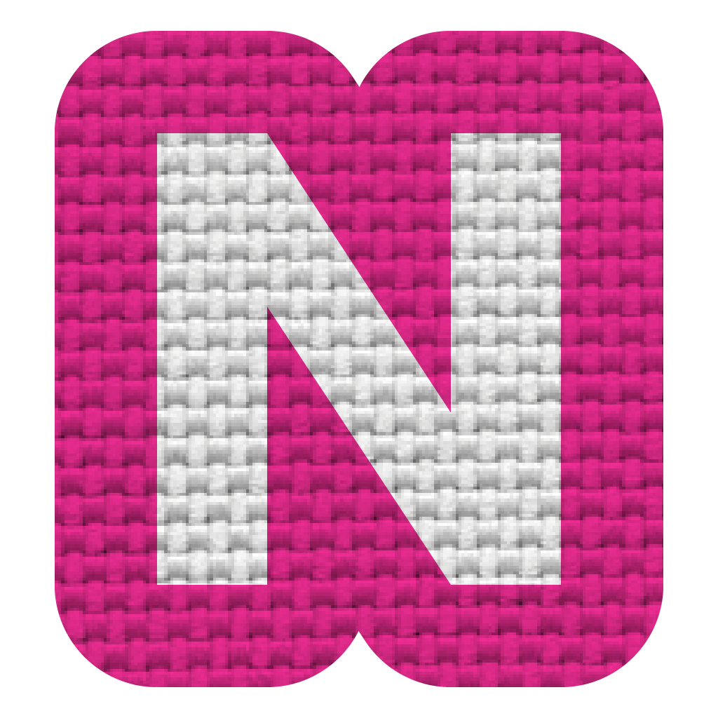 Letra N (2.5x2.5 cm)
