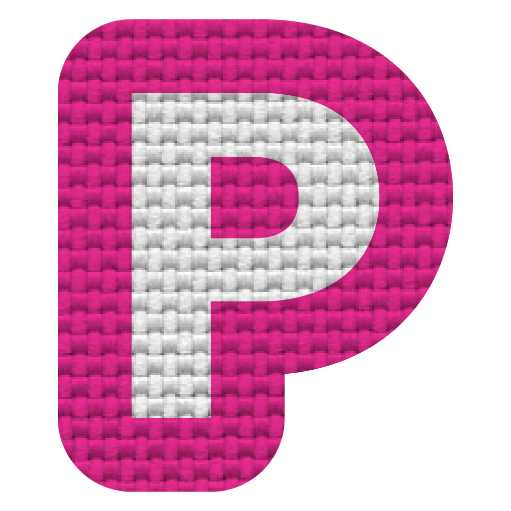Letra P (2.5x2 cm)