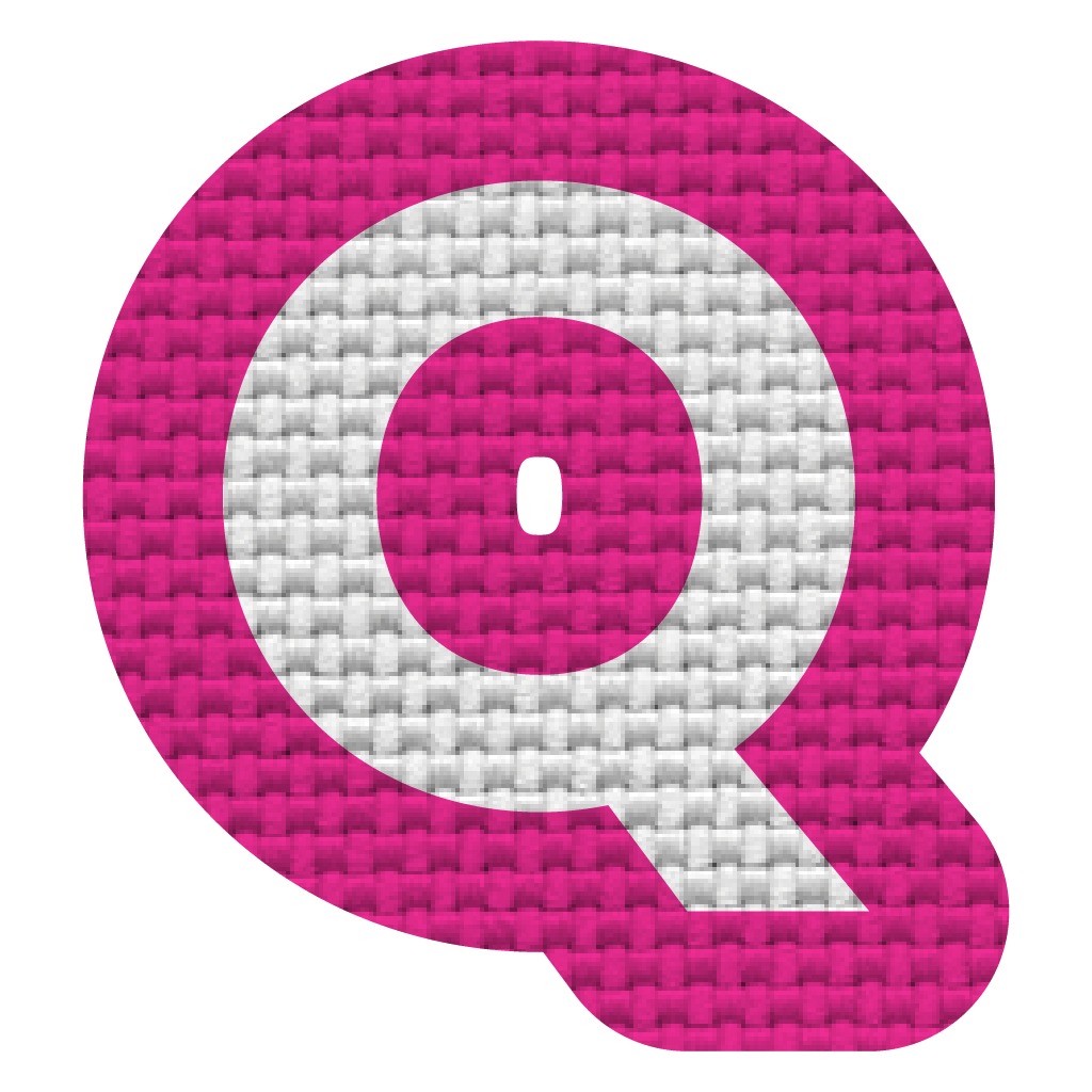 Letra Q (2.5x2.5 cm)