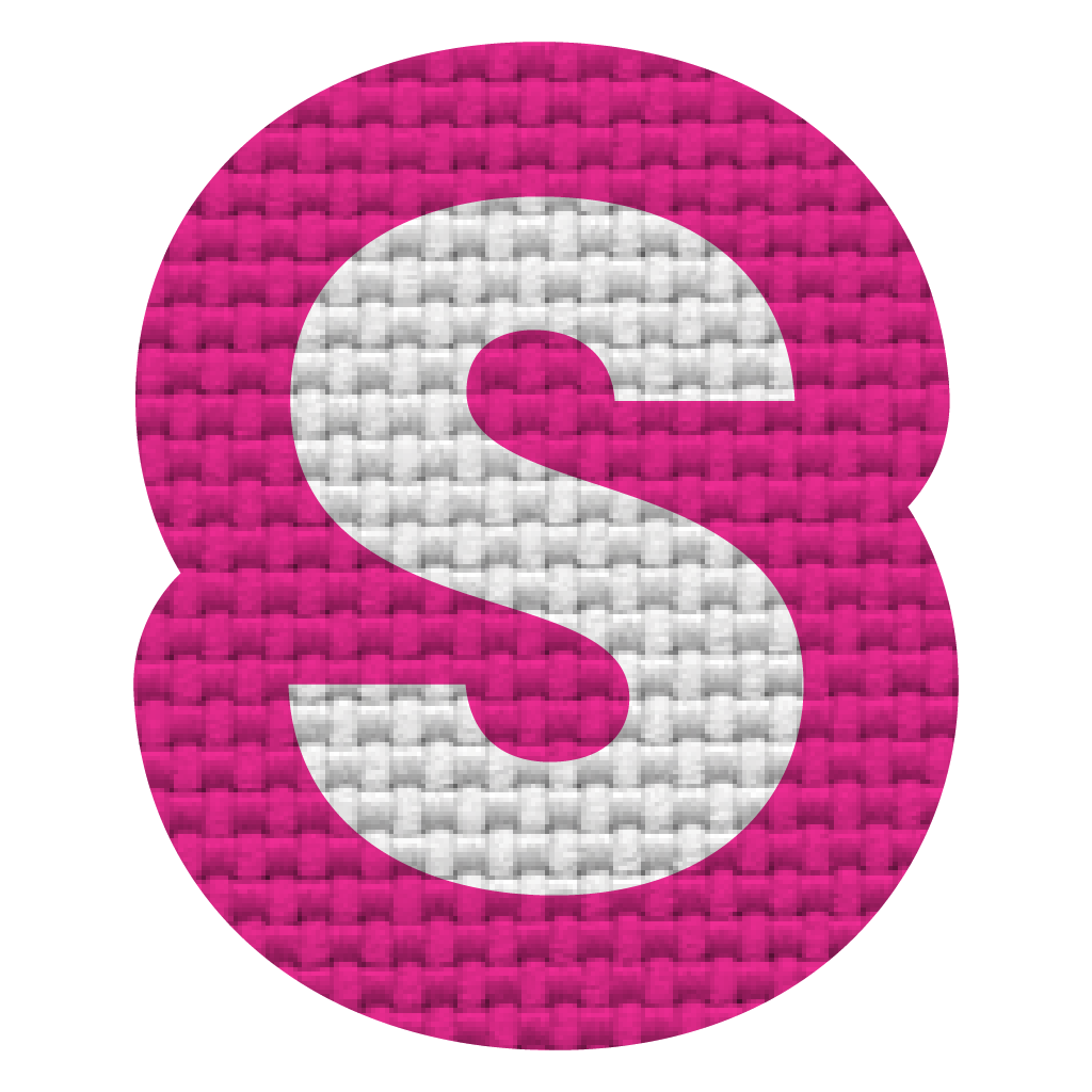 Letra S (2.5x2 cm)