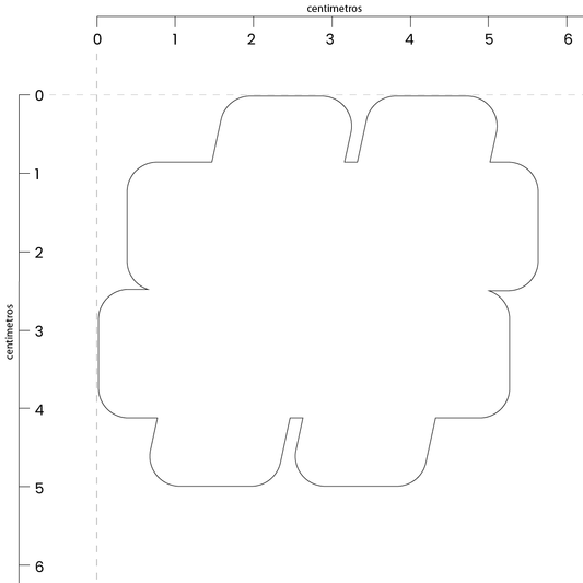 Signo hashtag (5x5.5 cm)