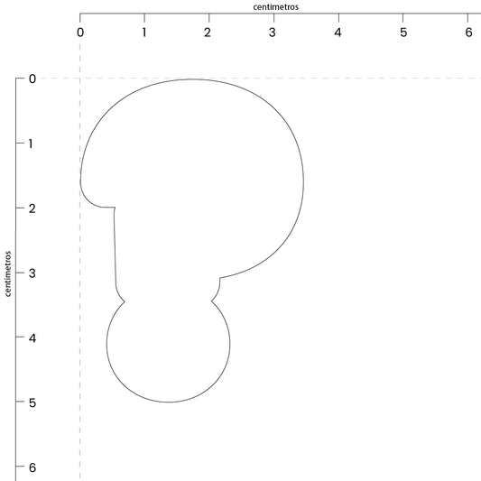 Signos de interrogación (5x3.5 cm)