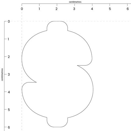 Signo de dinero (5x4 cm)