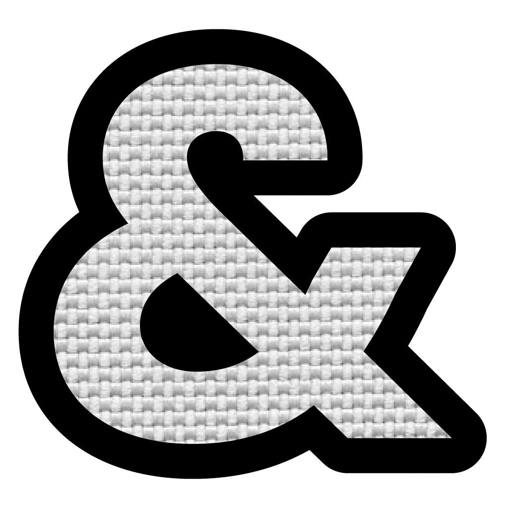 Signo de ampersand (5x5 cm)