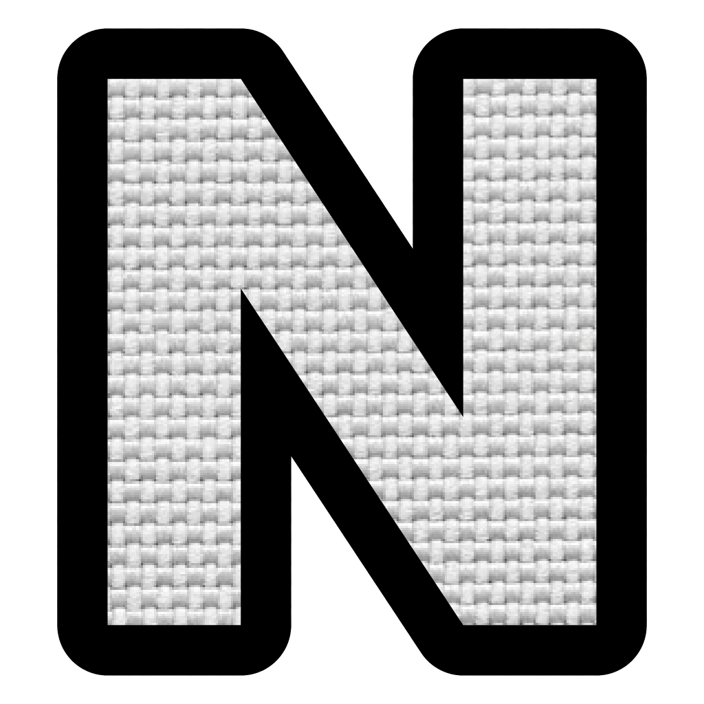 Letra N (5x4.5 cm)