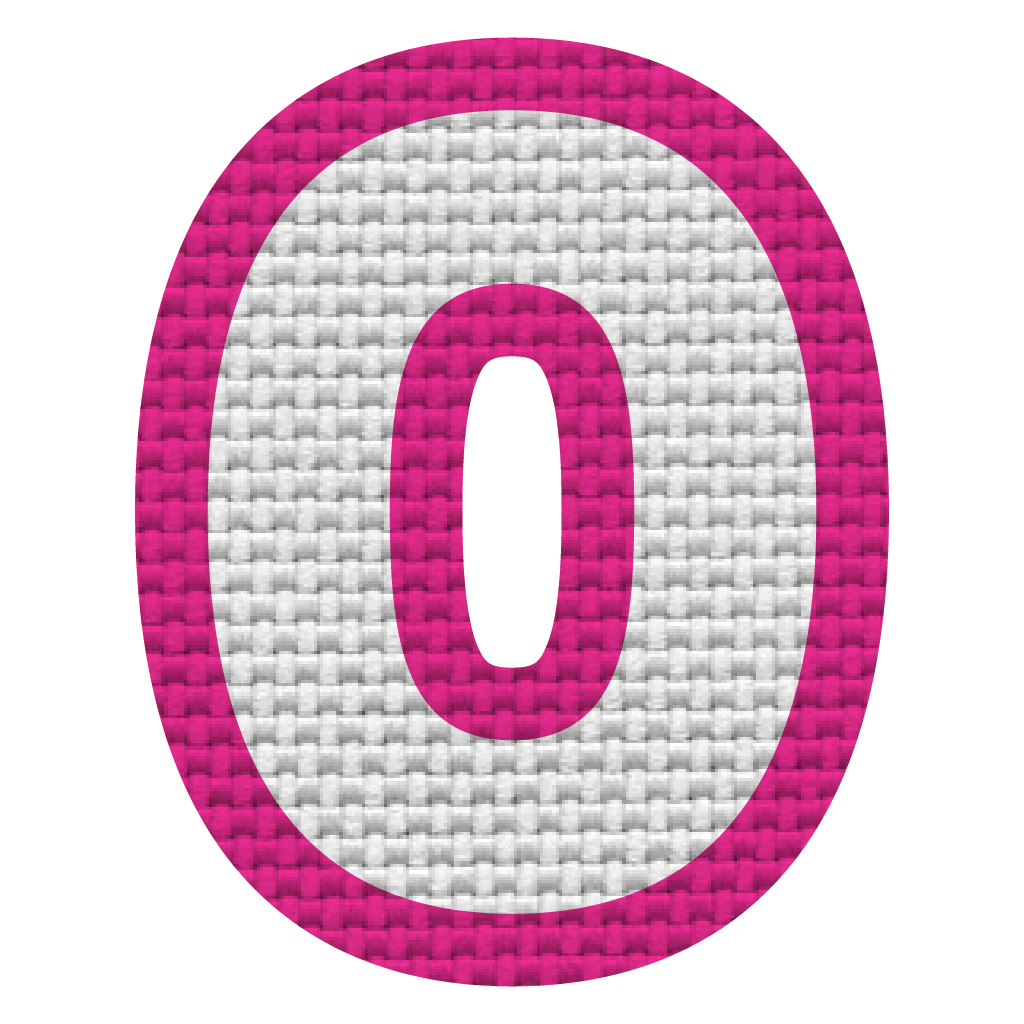 Número 0 (5x4 cm)