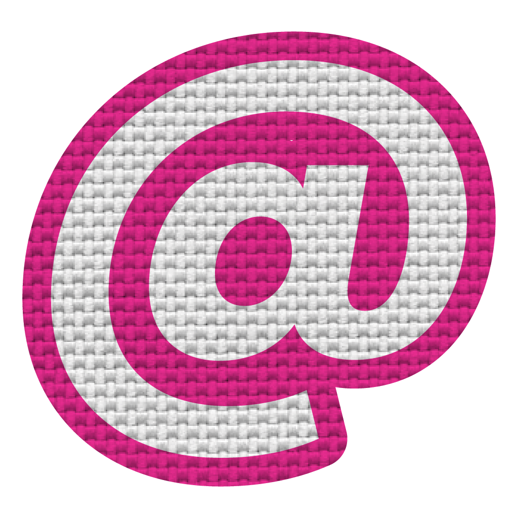 Signo de arroba (5x6 cm)