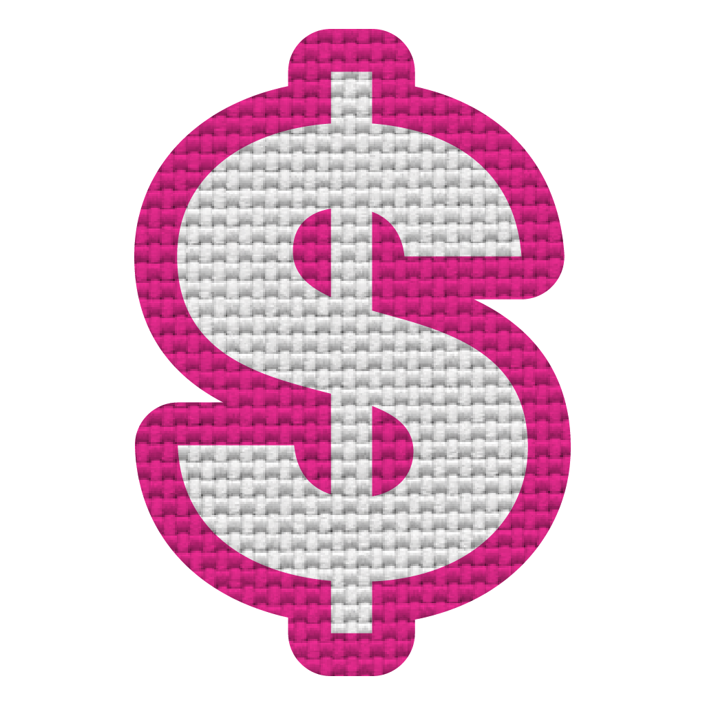 Signo de dinero (5x4 cm)
