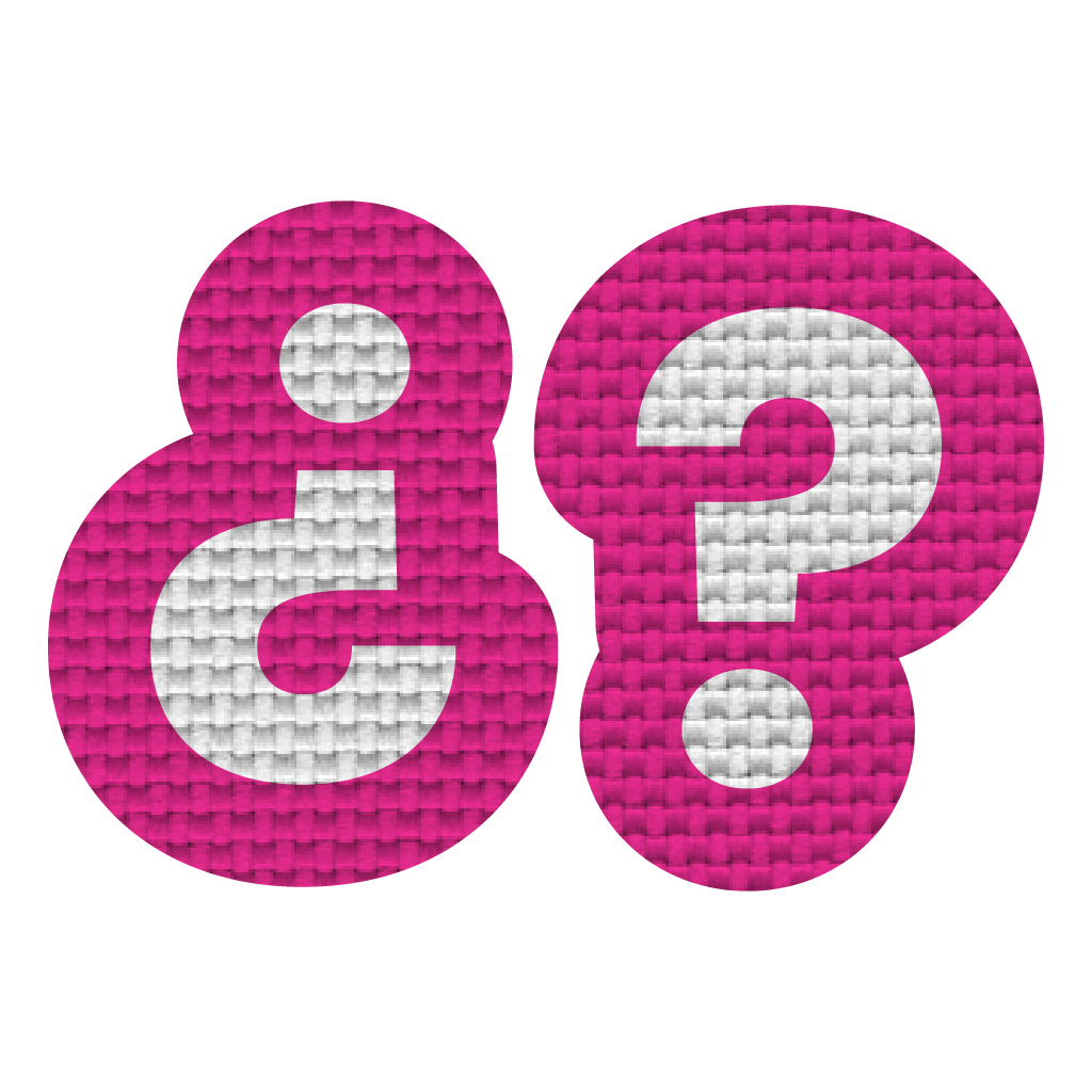 Signos de interrogación (2.5x2 cm)