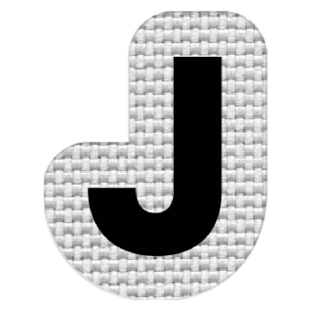 Letra J (2.5x2 cm)