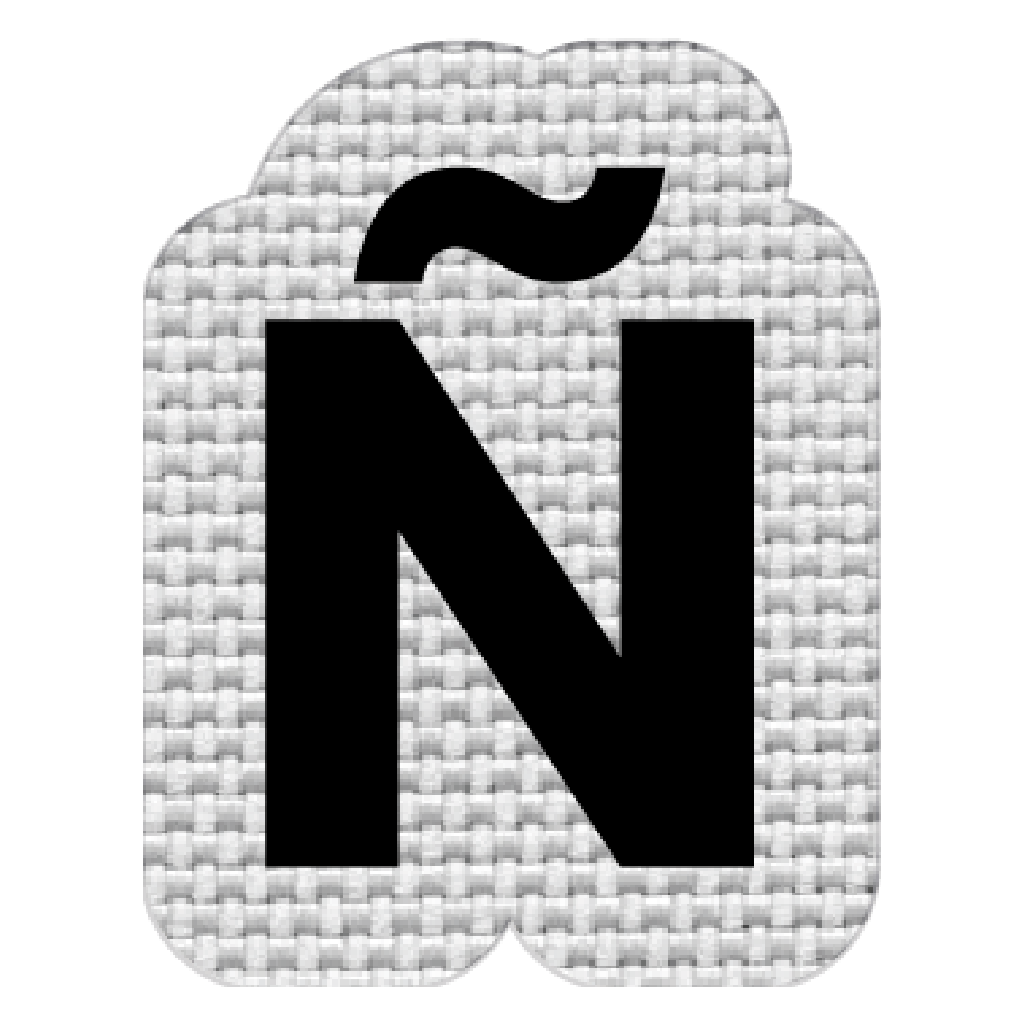 Letra Ñ (3x2.5)