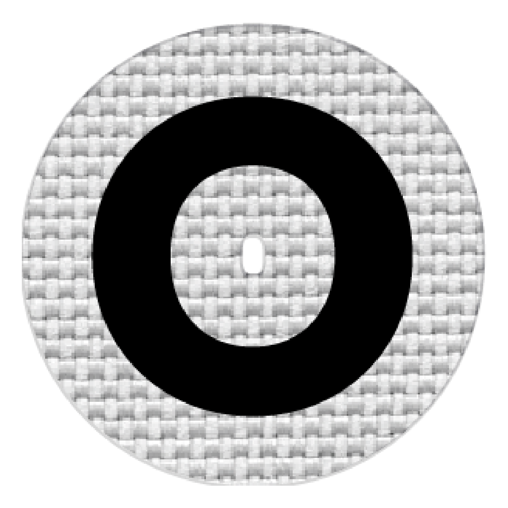 Letra O (2.5x2.5 cm)
