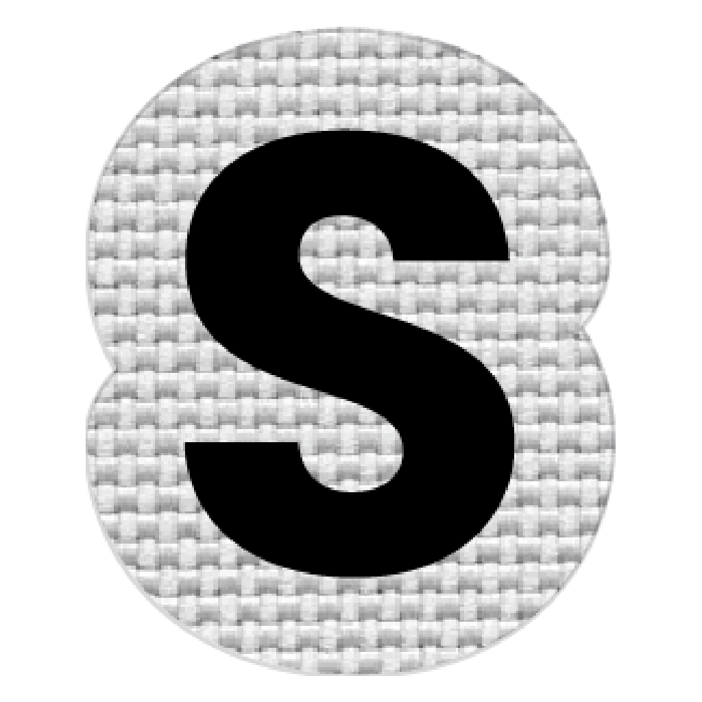Letra S (2.5x2 cm)