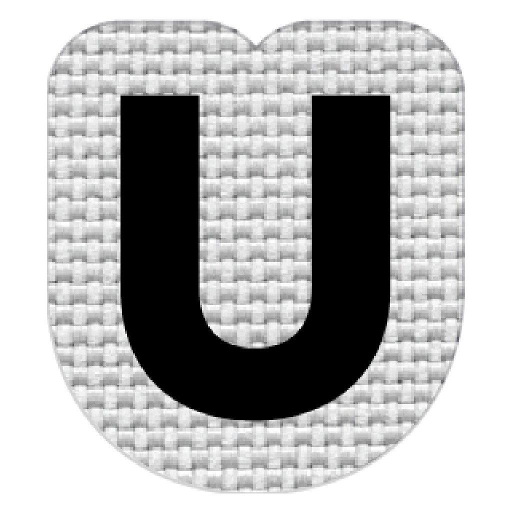 Letra U (2.5x2.5)
