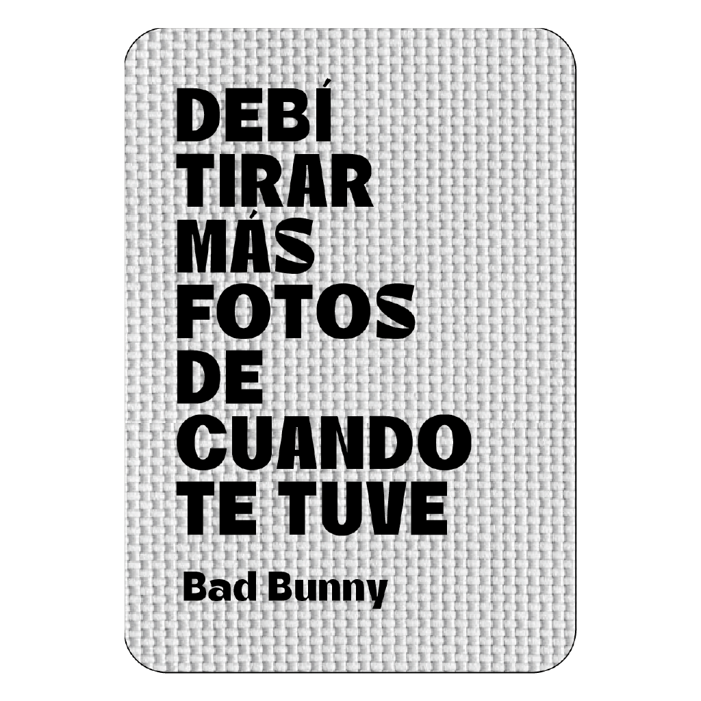 Poster Bad Bunny 1