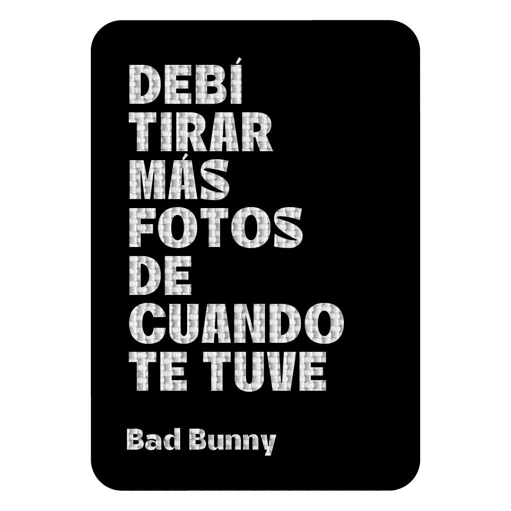 Poster Bad Bunny 1