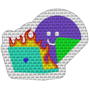 Laptop en llamas