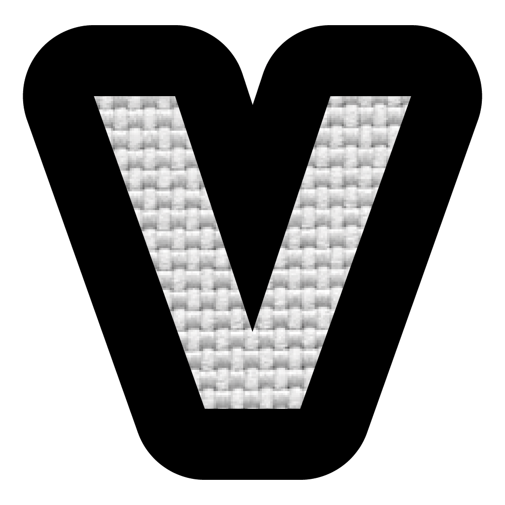 Letra V (2.5x2.5)