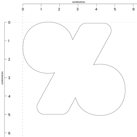 Signo de porcentaje (5x5 cm)