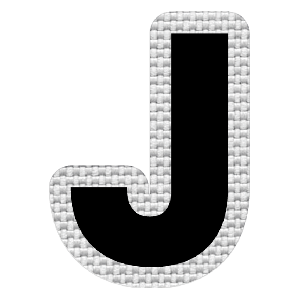 Letra J (5x4 cm)