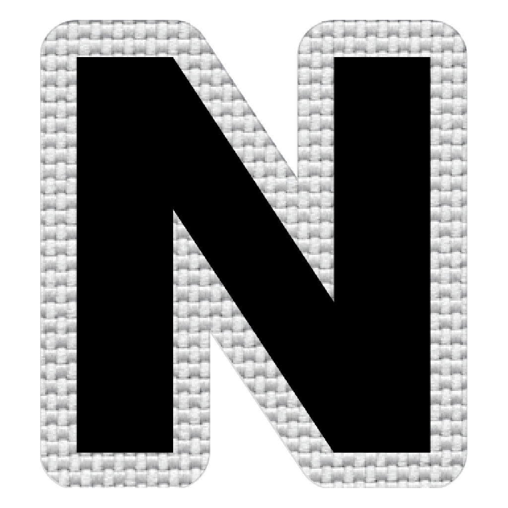Letra N (5x4.5 cm)