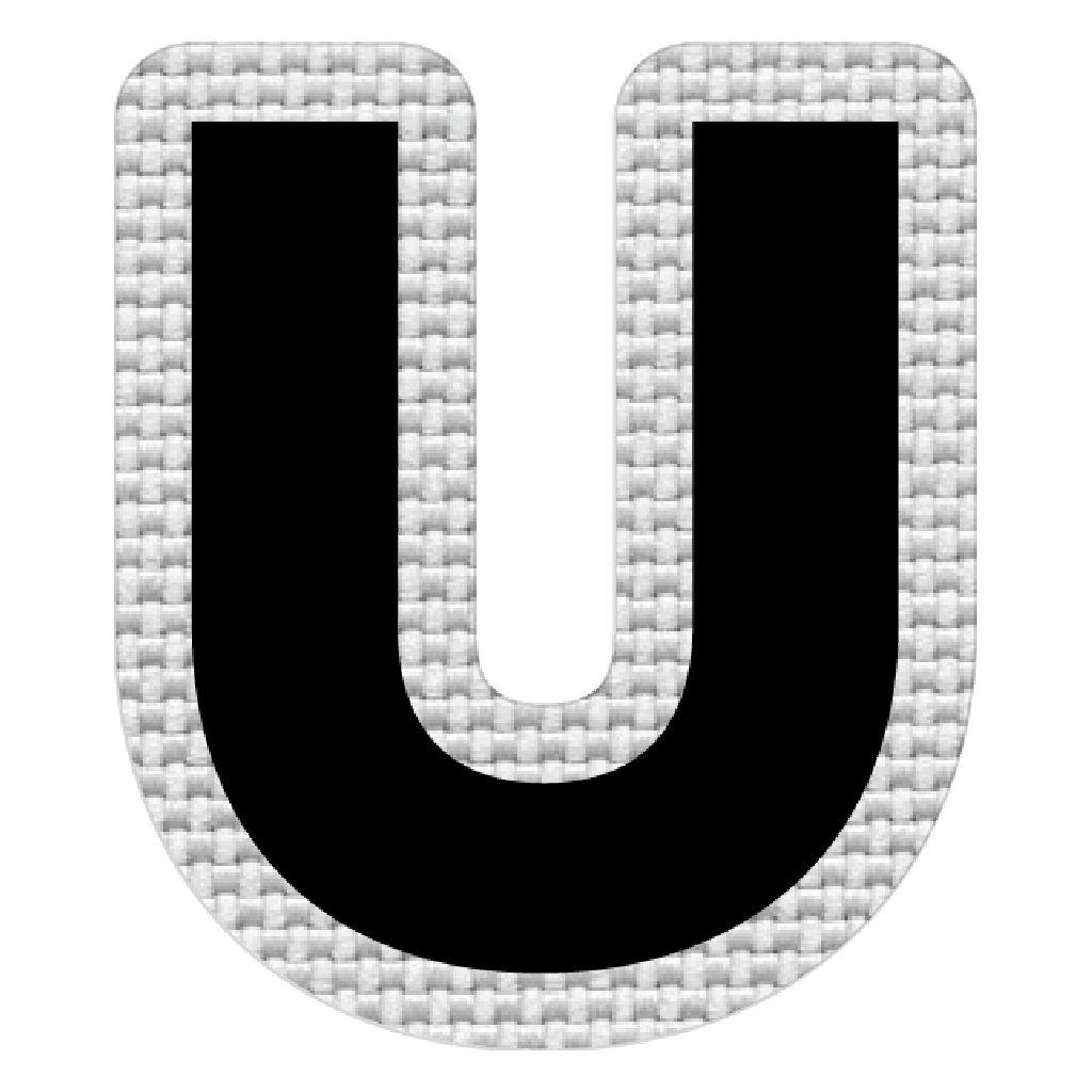 Letra U (5x4.5 cm)