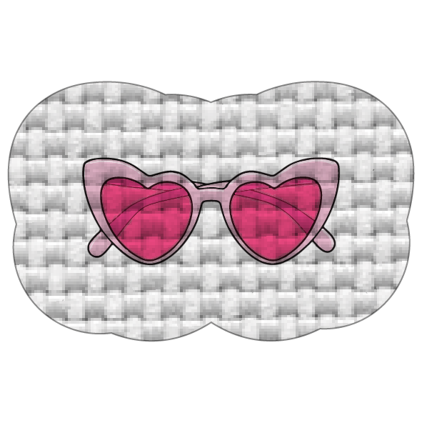 Gafas de corazón