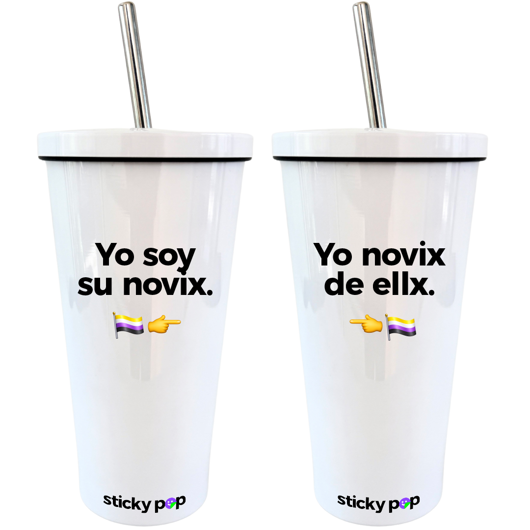 Sticky Cup LGBTIQ+ Pareja no binarix
