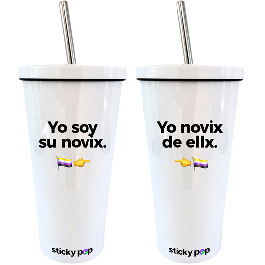 Sticky Cup LGBTIQ+ Pareja no binarix