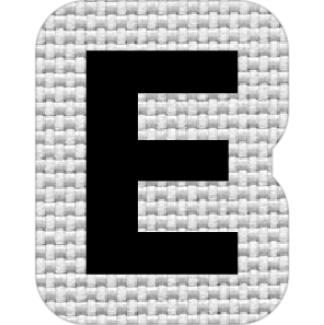 Letra E