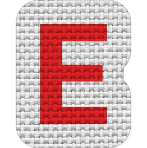 Letra E