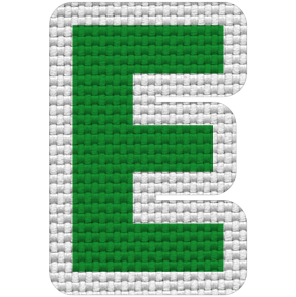 Letra E