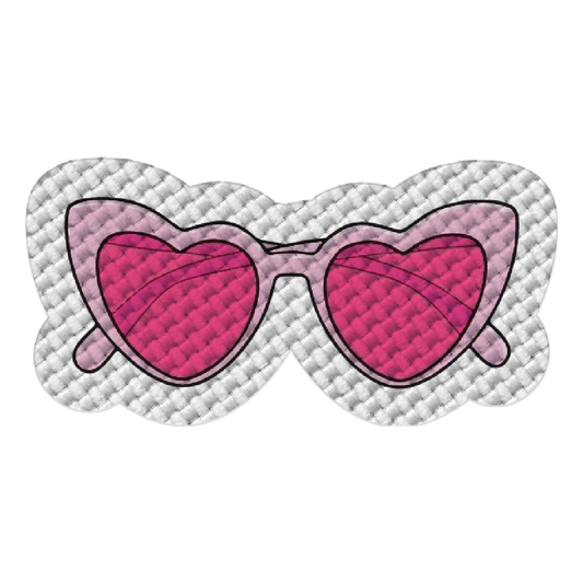 Girlie gafas de corazón