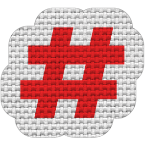 Signo hashtag