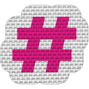 Signo hashtag