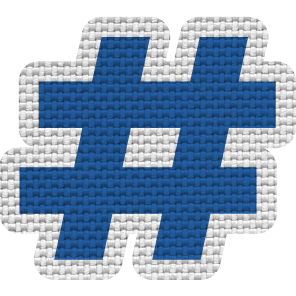 Signo hashtag