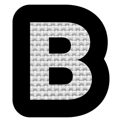 Letra B (2.5x2 cm)