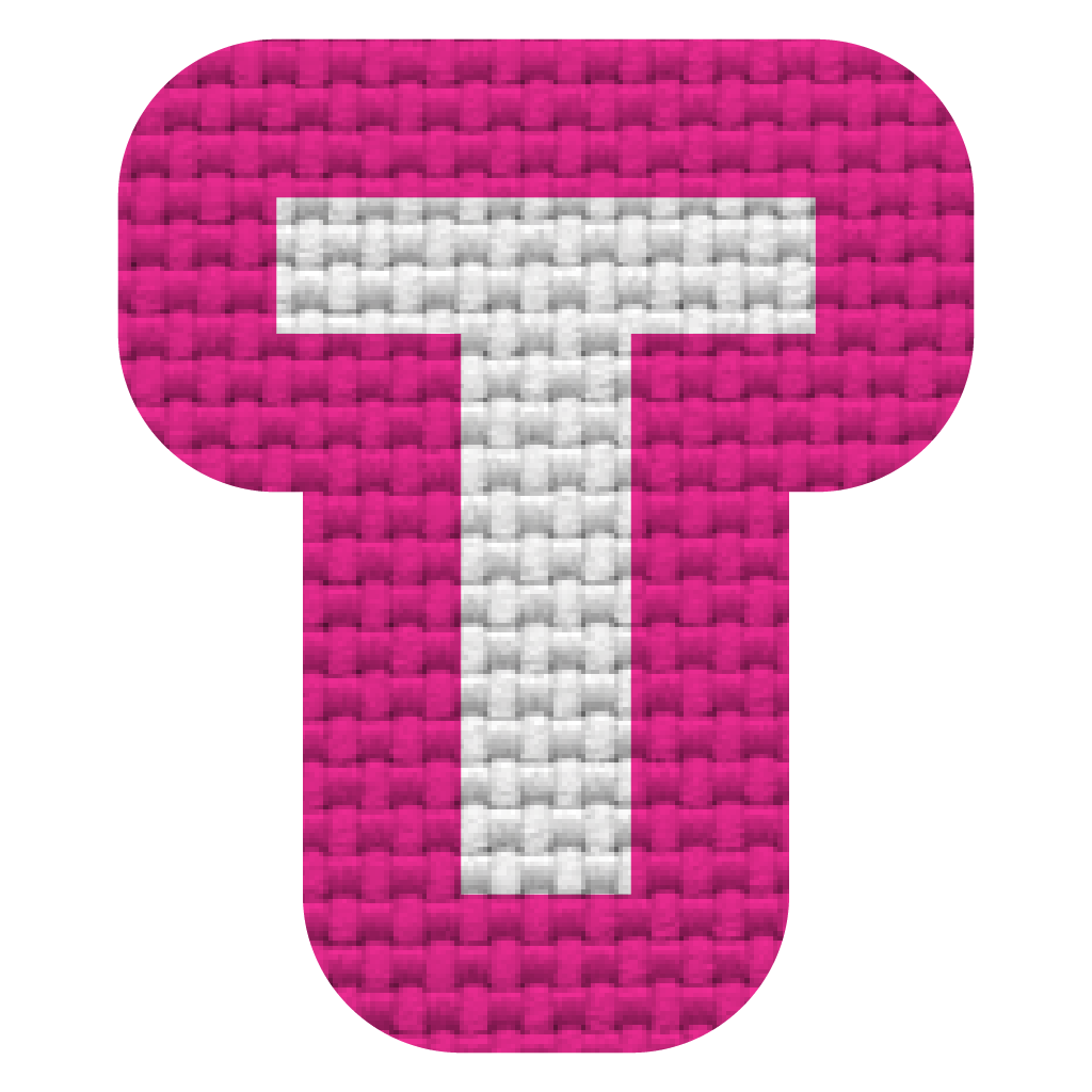 Letra T (2.5x2 cm)