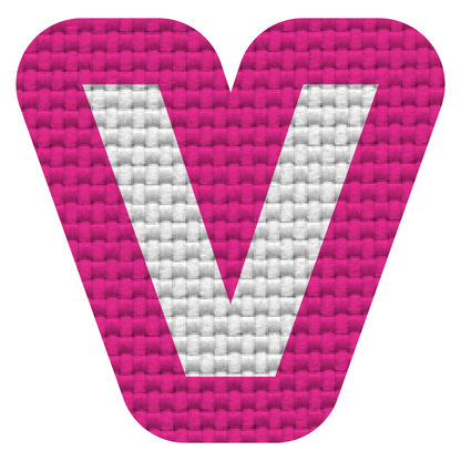 Letra V (2.5x2.5)