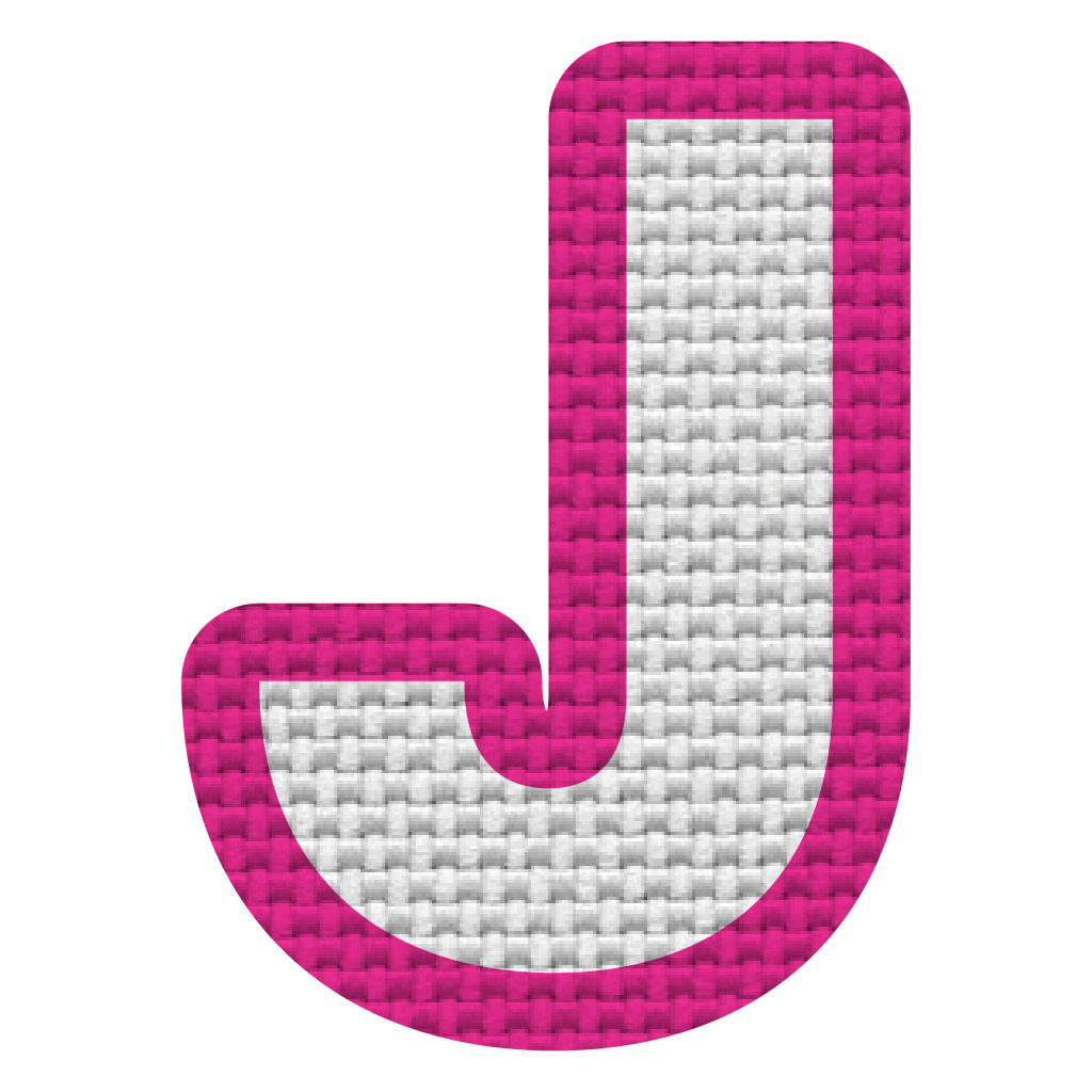 Letra J (5x4 cm)